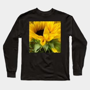 Sunflowers for Peace and Stability in Ukraine Long Sleeve T-Shirt